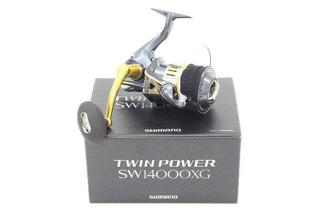 シマノ 15 ツインパワーSW 14000XG オフショアリール オフショアキャスティング 青物 ソルトルアー - 釣具の高価買取・販売は